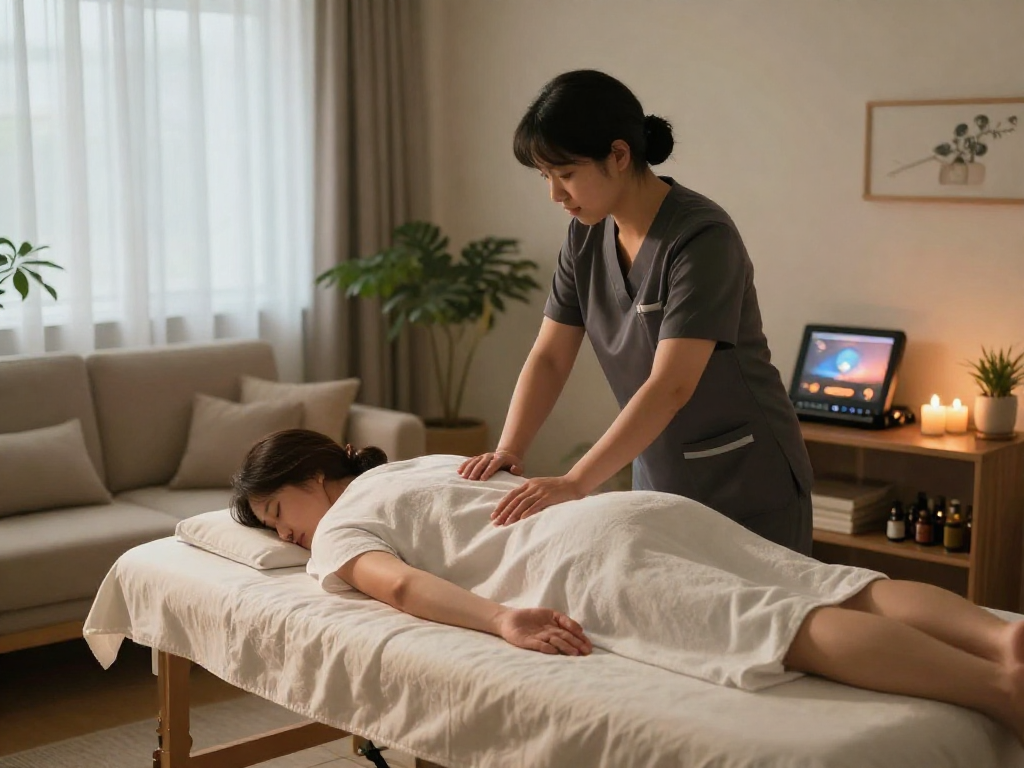 Experience 성남출장마사지 in a tranquil home setting with professional therapists enhancing relaxation.