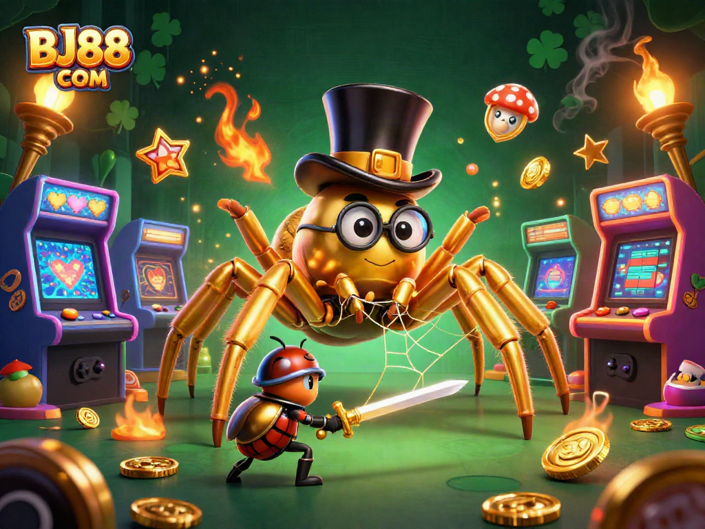 Engage with thrilling slots and games at BJ88 COM while witnessing a vibrant casino scene.